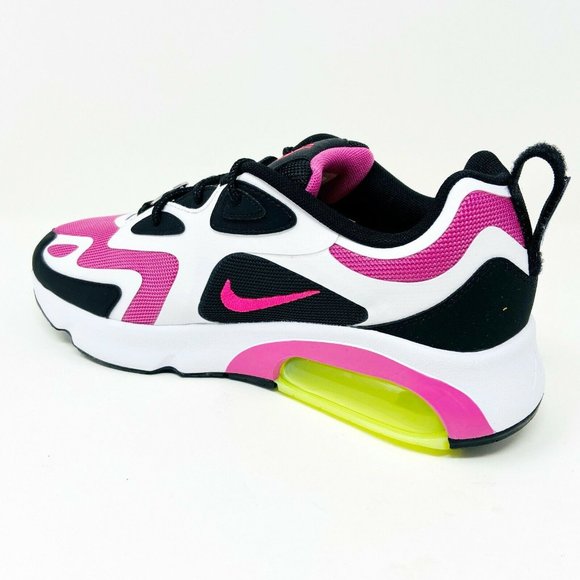 Nike Air Max 200 White Black Pink "Have a Nice Day" Womens Running CU4745 001 - Picture 3 of 5